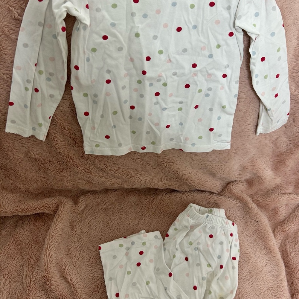 Polka Dot Kids Pajama Set